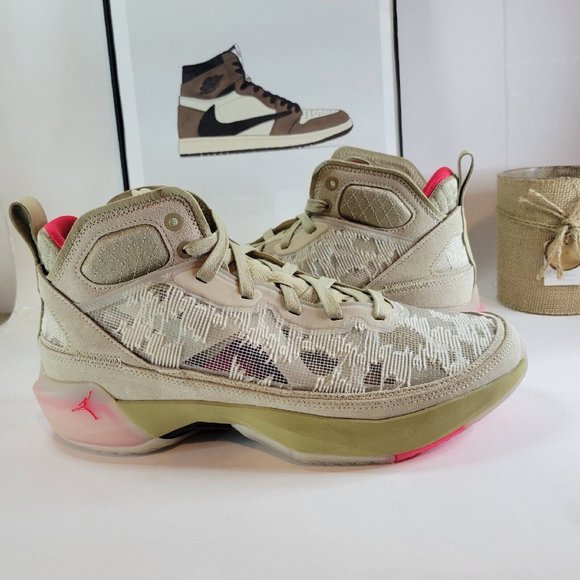 Nike Air Jordan 37 Premium Wheat/Red FD6721-200 Men's Size 11
